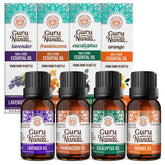 Four Essential Classics Set- Frankincense, Lavender, Eucalyptus, & Orange 4 x 15mL