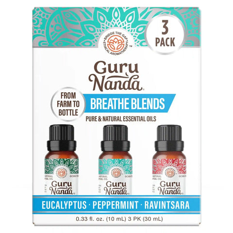 Breathe Essential Oil, 10 mL – 3-Pack