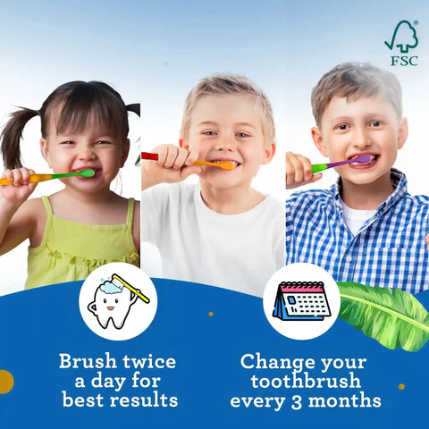 Kids Butter on Gums Toothbrush – 4 Pack