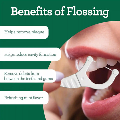2-in-1 Dental Floss Picks