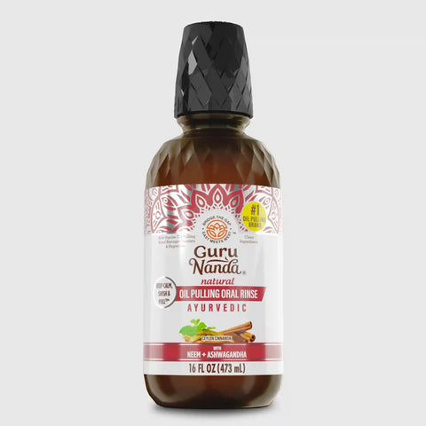 Cinnamon & Coconut Oil Pulling with Neem & Ashwagandha