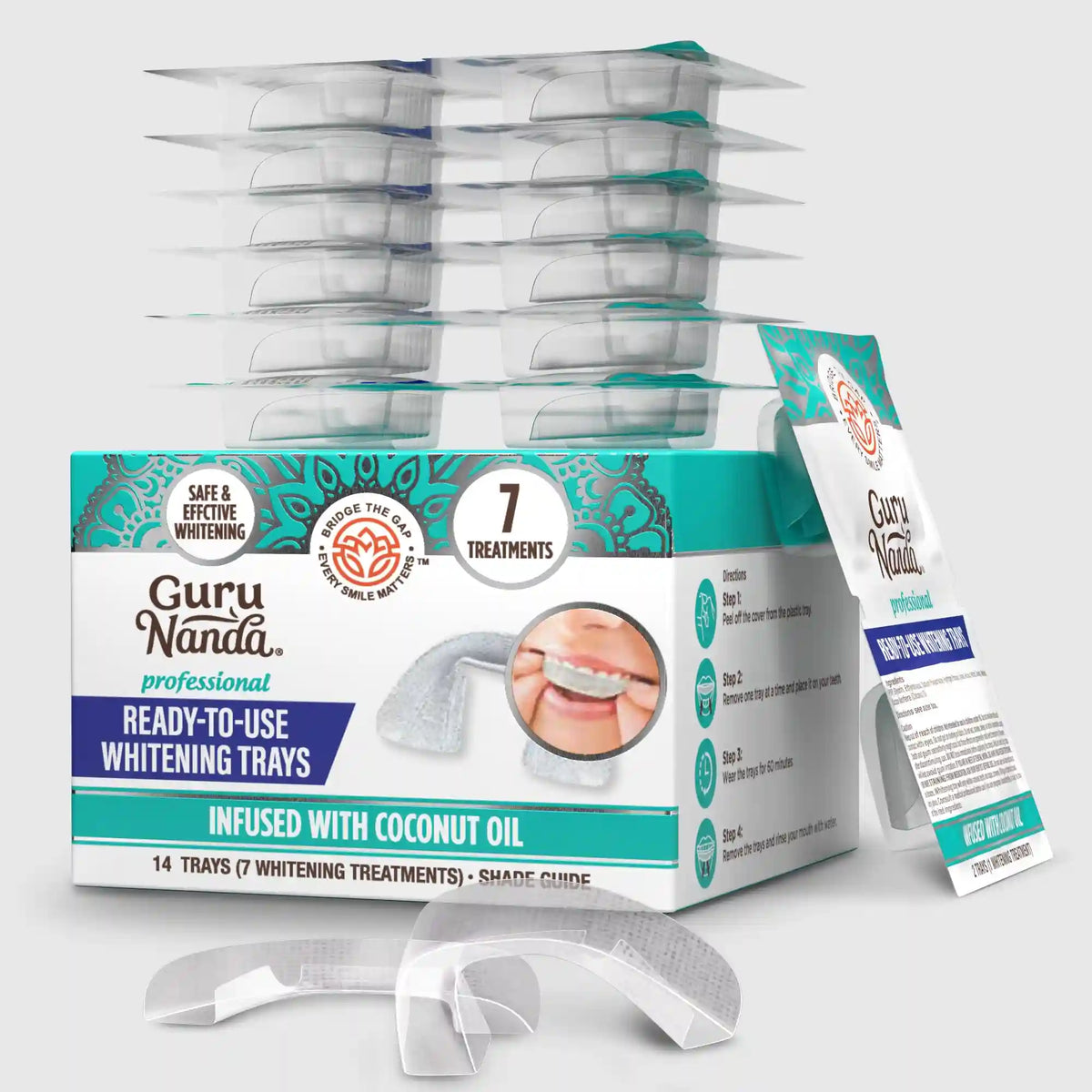 Professional Whitening Trays – 7 Treatments