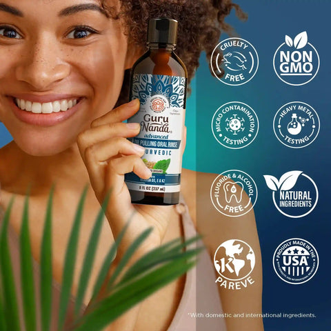 Advanced Oil Pulling with Sesame & Oregano – 8 fl oz