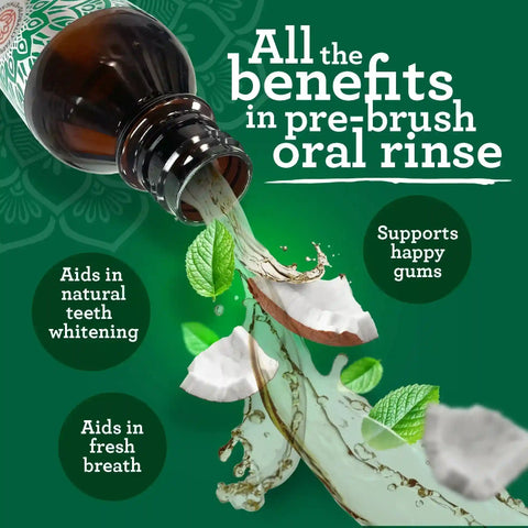 Coconut & Peppermint Oil Pulling – 8 fl oz