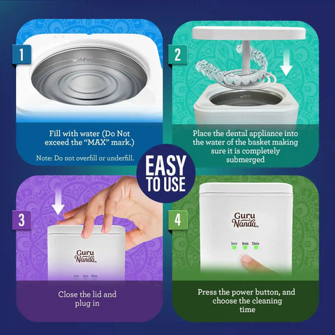Retainer & Denture Cleaning Pod