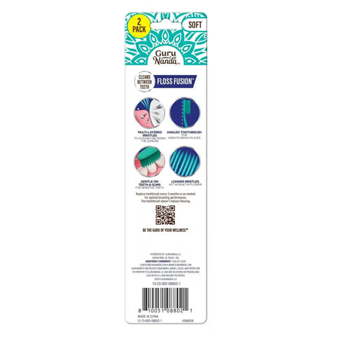 Floss Fusion Toothbrush