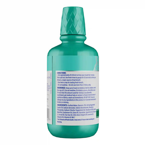 Fresh Breath Harmonizer Oral Rinse, Wild Mint