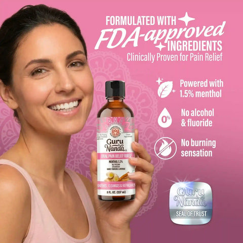 Oral Pain Relief Oil Pulling – 8 fl oz