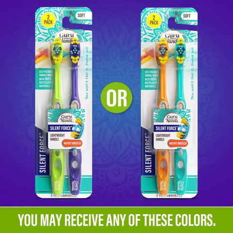 Silent Force Toothbrush – 2 Pack