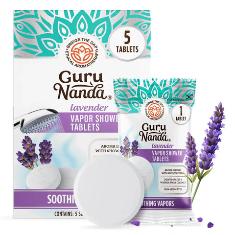 Lavender Vapor Shower Tablets - 5 Count