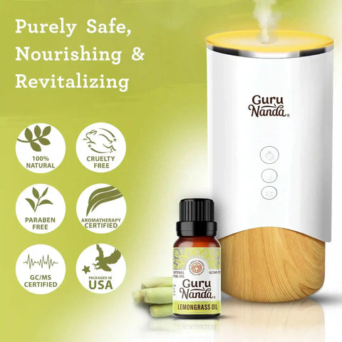 Lemongrass Essential Oil, 15 mL - 2 -Pack