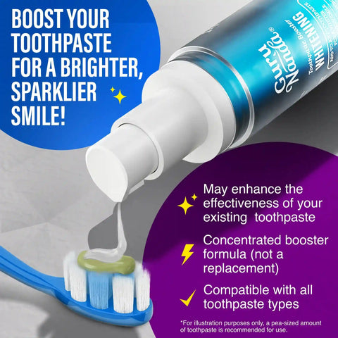 Whitening Toothpaste Booster with Enzymes & Peroxide – 1 fl oz