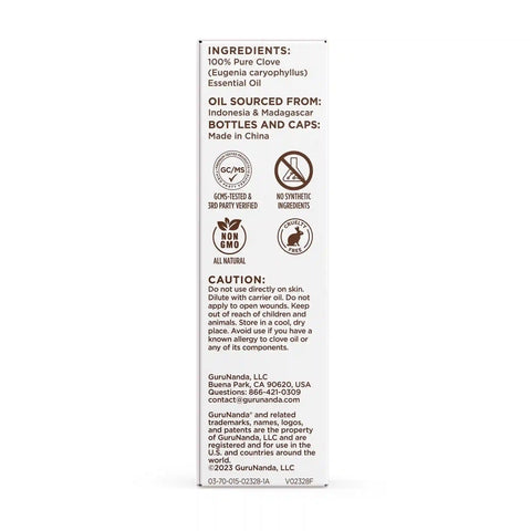 Clove Essential Oil, 15 mL