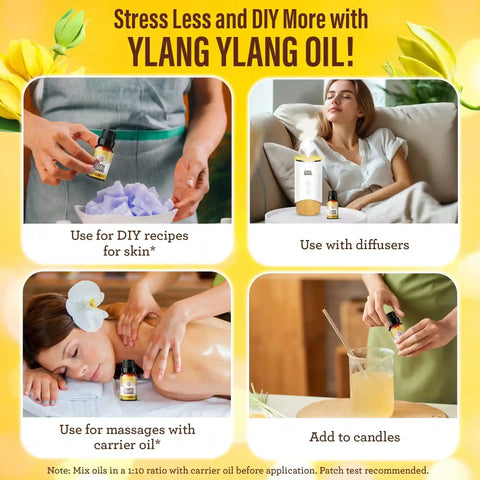 Ylang Ylang Essential Oil, 10mL - 2-Pack
